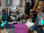 部屋の中